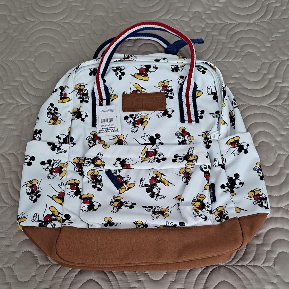 NWT Authentic Hong Kong Disney Mickey Mouse backpack